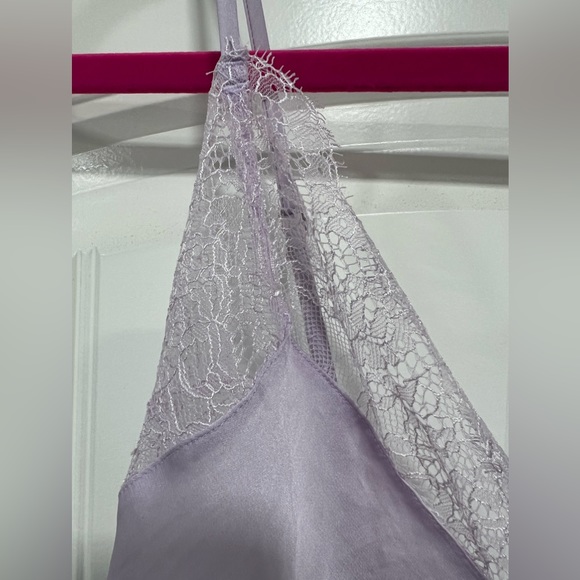 Victoria’s Secret Lace Satin Cami Camisole tank top lingerie Large Sexy Nightie - Picture 4 of 6